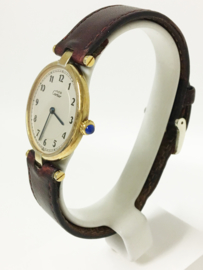 Cartier Must de Cartier Vermeil Ronde - 30 mm / Unisex Incl Certificaat 1990