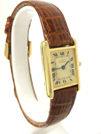 Must de Cartier Tank Quartz Dames Polshorloge - Certificaat / Garantie