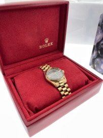 Rolex Date Midsize Oyster Perpetual 6827 President - 18 Karaat Goud / 31 mm