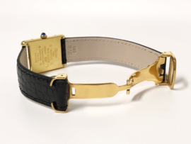 Cartier Vermeil Tank Quartz Inclusief Doos en Certificaat - Dames Polshorloge