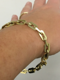 14 K Gouden Anker Schakel Armband - 20 cm / 24,5 g