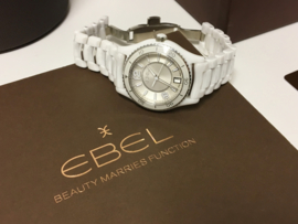 EBEL Lady Keramisch Quartz X1 2019 / Wit - Full Set