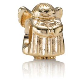 Pandora 750419 - 14 K Gouden Bedel 'Angel of Hope' - Engel (retired)