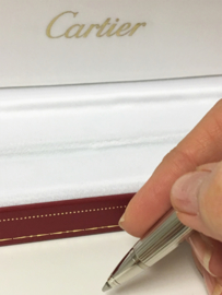 Cartier Pen Platina Verguld - Stylo Louis Cartier Incl Toebehoren