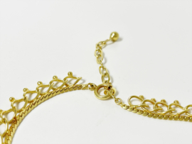 14 K Antiek Gouden Draad Collier (verstelbaar) 42 - 46 cm / 24,89 g