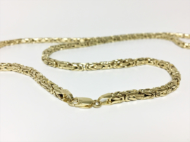 14 K Gouden Koningsketting Byzantijns - 65 cm / 19,5 g