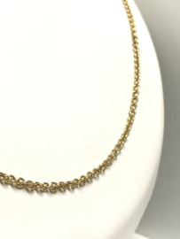 14 K Massief Gouden Anker Ketting - 60 cm / 9,75 g