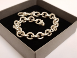 Zilveren Anker Schakel Armband - 20 cm / 18,5 g