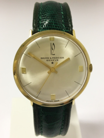 14 K Gouden Baume & Mercier Geneve 1960 - Handopwinder / 34,6 mm