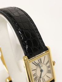 Cartier Vermeil Tank Quartz Inclusief Doos en Certificaat - Dames Polshorloge