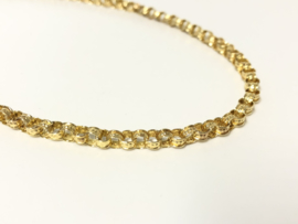 Antiek 14 K Gouden Jasseron Collier Jaren '20 - 48 cm