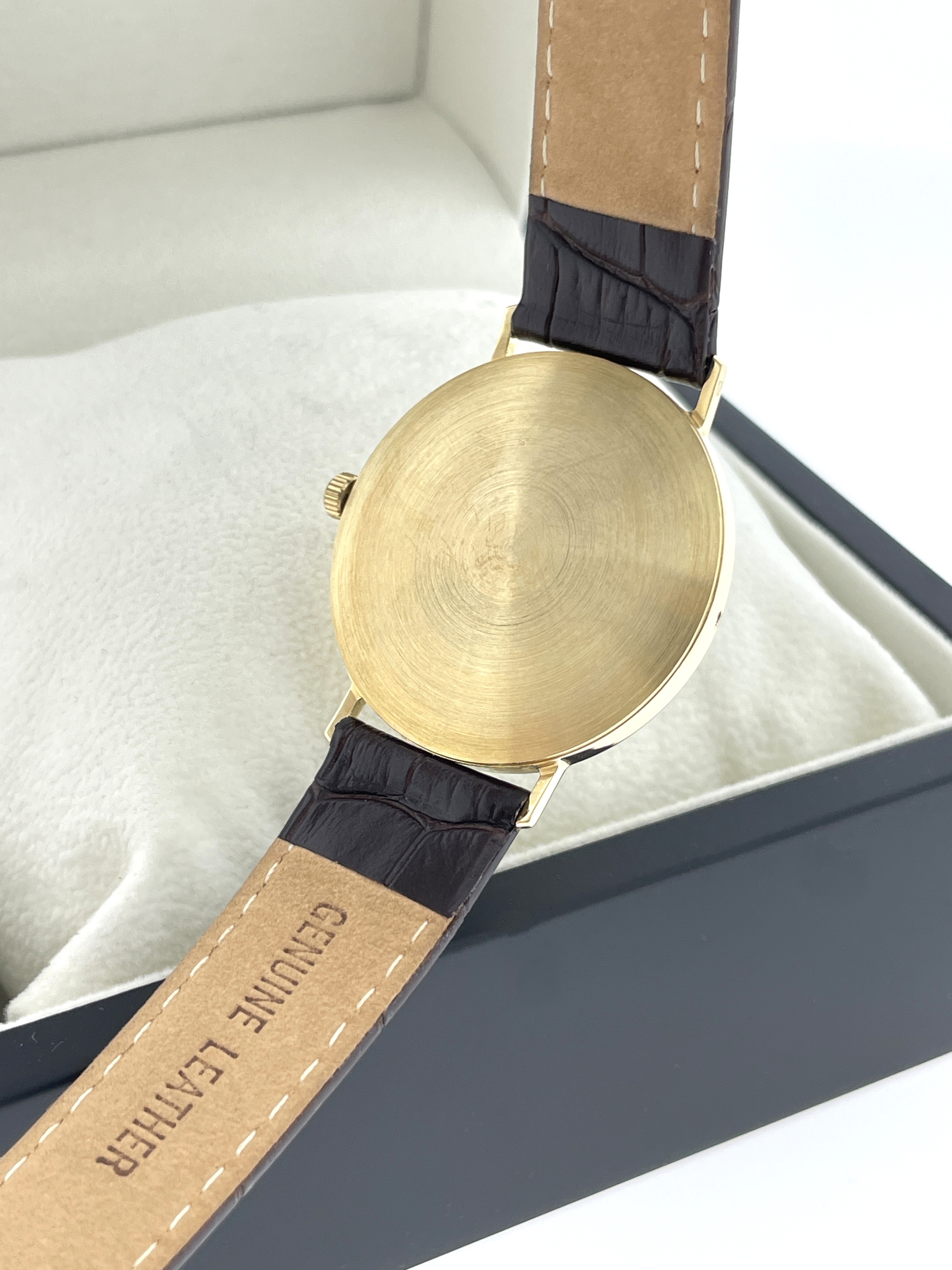 Garonne De Luxe 14 Karaat Gouden Heren Horloge Dresswatch