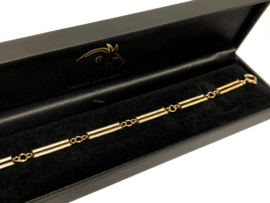 Vintage 18 K Gouden Schakel Armband - 21 cm / 18,38 g