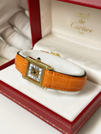 Must de Cartier Tank Quartz Midsize Trinity Roman Dial 1613 - Full Set