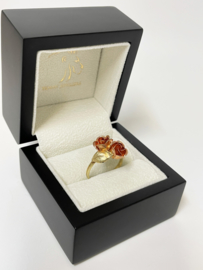 Theodor Klotz Design - 14 K Gouden Rozen Ring