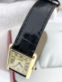 Must de Cartier Tank Large 681006 Quartz Ivory Roman Dial - Incl Cartier Garantie