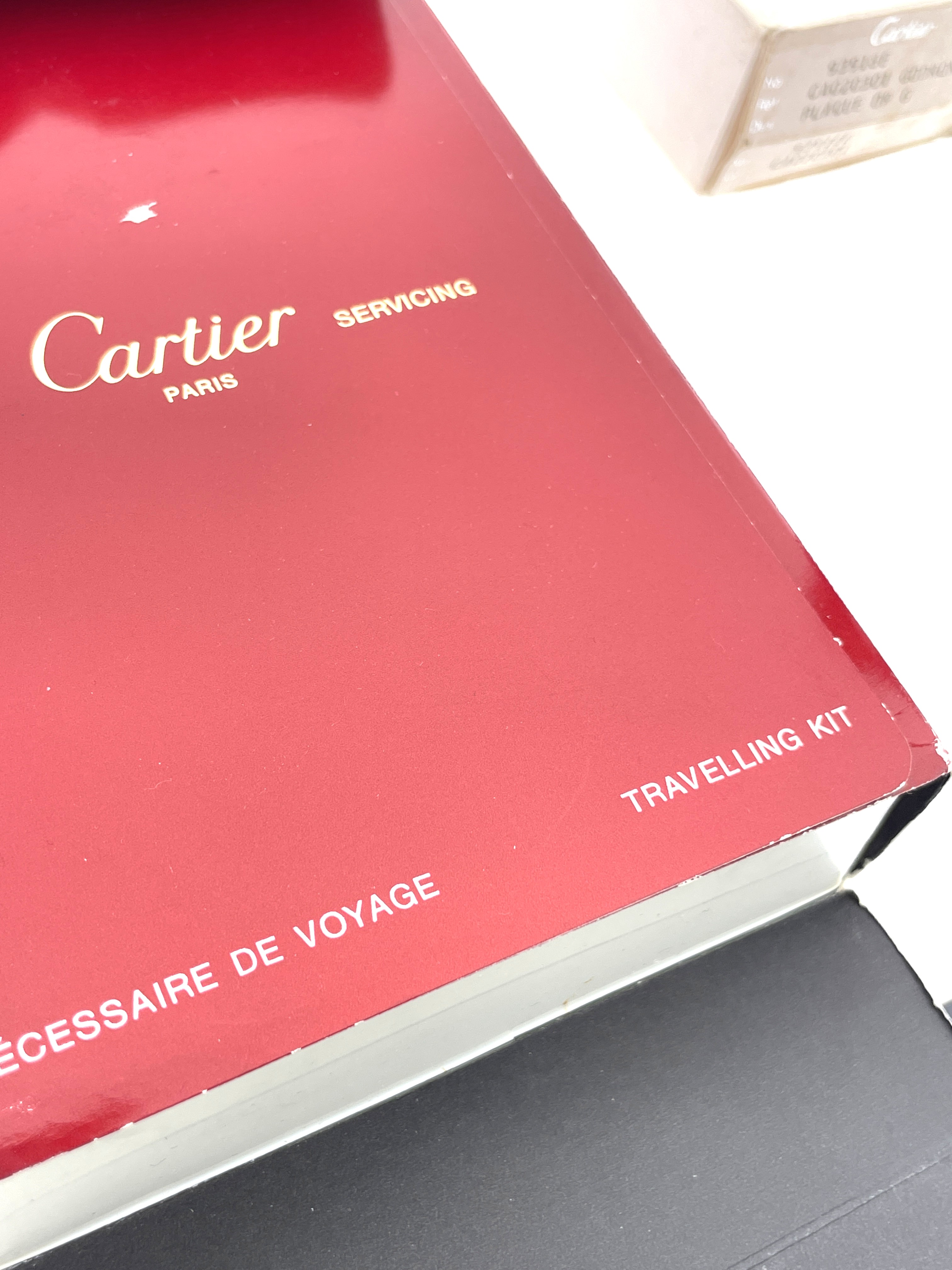 Les Must de Cartier Vintage Aansteker Vermeil Briquet Oval Shaped Striped - Full Set