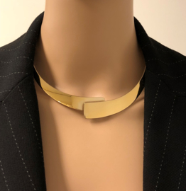 Handvervaardigd Antiek Verguld Zilveren Choker - Datering ca 1930