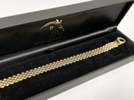 14 K Gouden Rolex Schakel Armband - 19 cm / 17,55 g / 8,55 mm