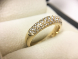 Le Chic Bandring 0.85 crt Briljantgeslepen Diamant H / VVS