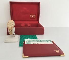 Rolex Oyster Perpetual Datejust Dames Polshorloge 18 K Goud - Diamant