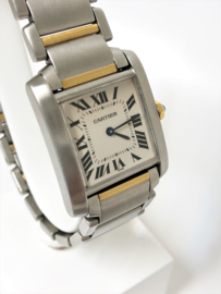 Cartier Tank Francaise Midsize Staal / Goud - Model 2301 Quartz