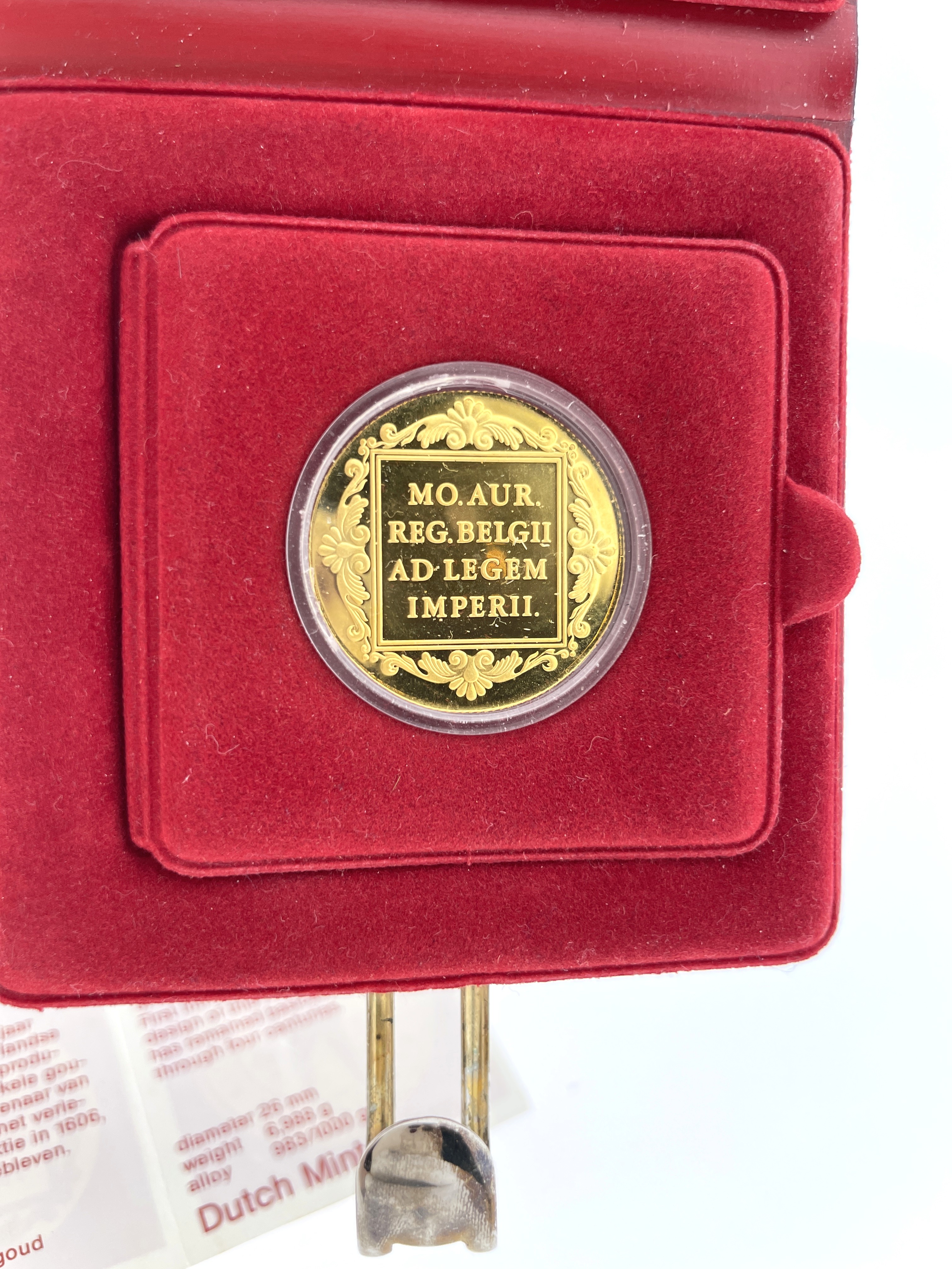 Dubbele Gouden Dukaat 1988 - 23,6 Karaat Goud / In cassette + Certificaat