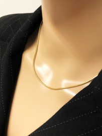 18 K Gouden Slangen Collier - 42 cm / 12,5 g