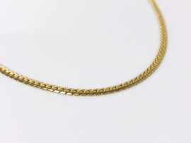 14 K Gouden Gourmet Ketting (Gewalst) - 42,5 cm / 10,2 g