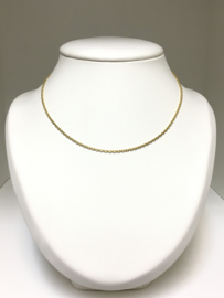 14 K Gouden Anker Collier - 41 cm / 5,25 g