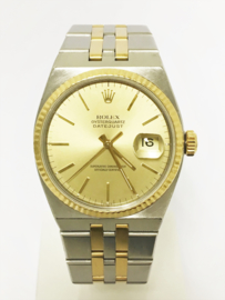 Rolex Datejust Oysterquartz - Staal / Goud 17013 - Heren Polshorloge