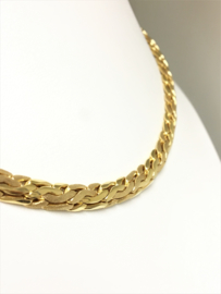 14 K Gouden Fantasie Collier - 42,5 cm / 56,86 g