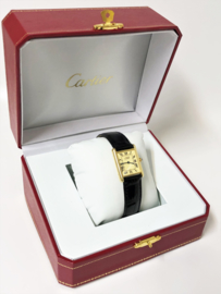 Must de Cartier Tank Large Quartz Roman Ivory Dial - 2 Jaar Cartier Garantie