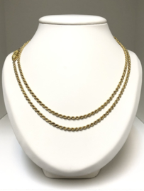 Antiek 14 K Gouden Koord Collier Jaren '20- 100 cm / 13,95 g