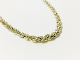 14 K Gouden Koord Collier (Uitlopend) - 45 cm / 10,8 g