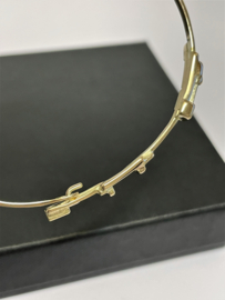 Paul van den Hout - Handvervaardigd 14 K Gouden Klem Armband - 7,9 g