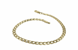 14 K Gouden Gourmet Schakel Armband - 20 cm / 4,48 g