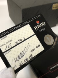 RADO Diastar Ceramic Quartz 40 mm - Full Set / 2008