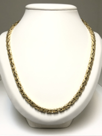14 K Gouden Koningsketting Byzantijns  - 64 cm / 45 g