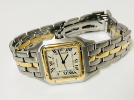 Cartier Panthère XL Jumbo One Row - Staal / Goud Quartz