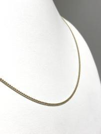 14 K Gouden Gourmet Ketting - 51,5 cm / 3 g