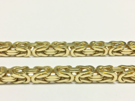 14 K Gouden Koningsketting Byzantijns  65 cm /  82,5 g