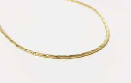 14 K Gouden Slangen Collier Midas - 45,5 cm / 9,4 g