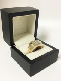 14 K Gouden Rolex Ring ca 0.40 crt Briljantgeslepen Diamant - 8,2 g