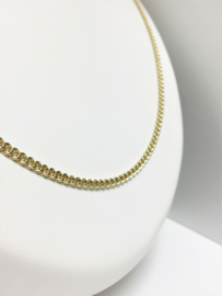 14 K Gouden Gourmet Schakel Ketting - 54,5 cm / 12,75 g