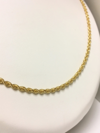 14 K Gouden Koord Ketting - 60 cm / 2,75 mm