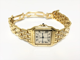 Cartier Panthère Dames Polshorloge 18 K Goud / Diamant - 100 g