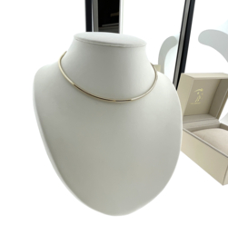 14 Karaat Geelgouden Slangen Collier - 39.5 cm / 9.7 g / 2.2 mm