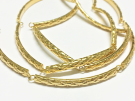 Set - 3 x 18 K Gouden Schakel Armbanden (bewerkt) - 29,29 g