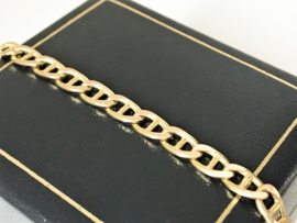 14 K Gouden Gucci Schakel Armband